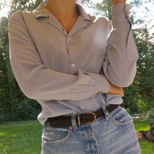 100% silk blouse HOLT RENFREW